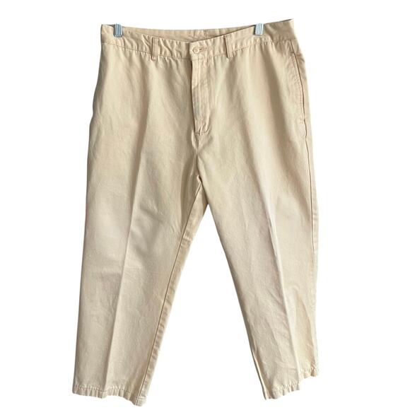 Vineyard Vines Butter Yellow Cropped Pants 34x32 – THE Color of the Season - Picture 4 of 5